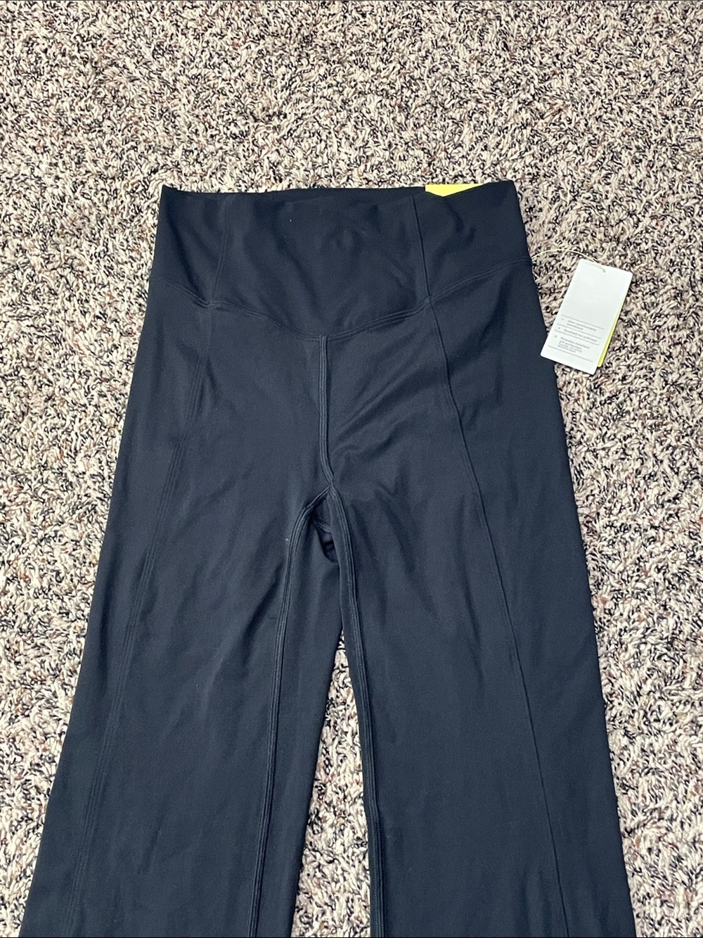 High-Waist Black Flare Women's Pants Leggings All In Motion Everyday Soft XS NWT - Picture 2 of 5